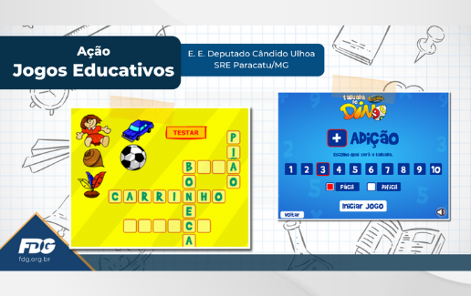 Ação Jogos Educativos - FDG